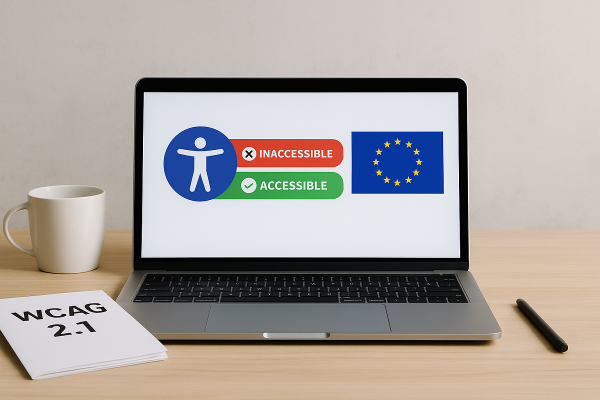 Website ready for EAA accessibility